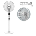 Spirit Ventilador coluna 360º - Motor DC